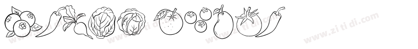 Vegan Style字体转换